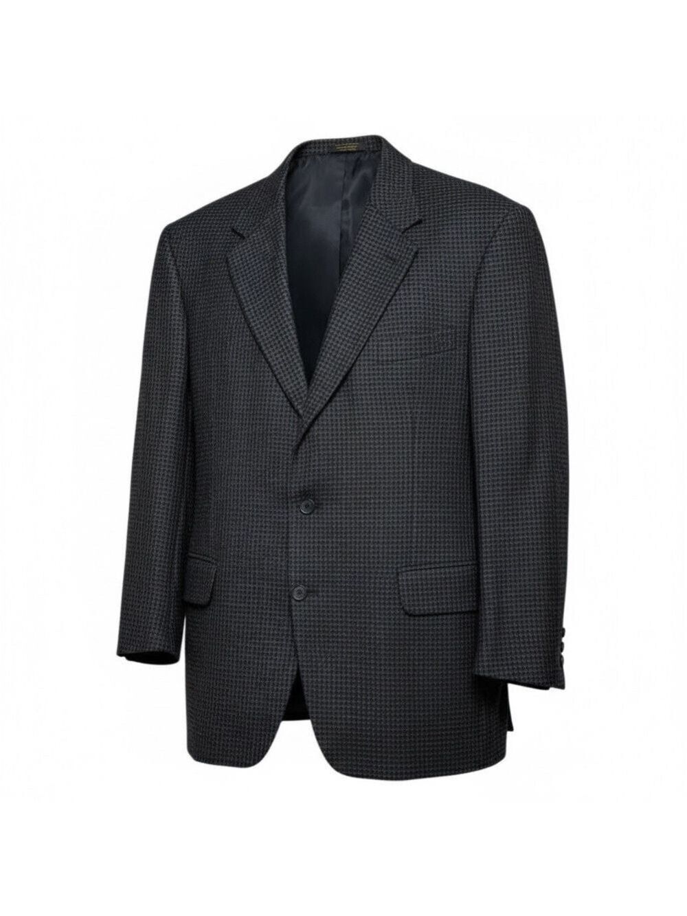 OSCAR DE LA RENTA Check WOOL Luxury Designer Blazer Suit Jacket Mens 46R